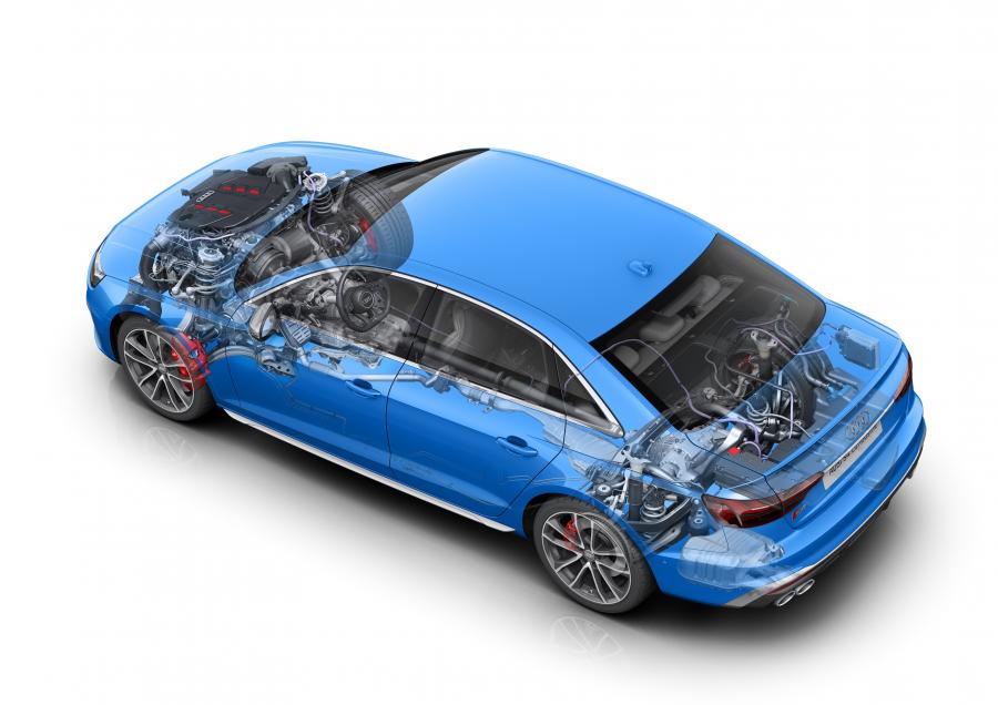 Схема Audi S4 Sedan TDI (B9) 2020 года  (WW) (фото 30 из 40)
